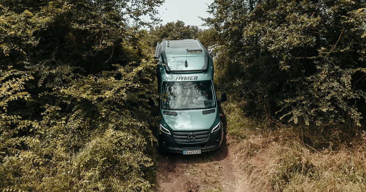 HYMER Venture S OffroadPerformance in action