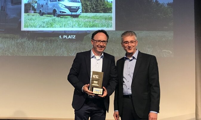 Pressebild Preisverleihung Goldenes AUTOBILD Reisemobil 2019