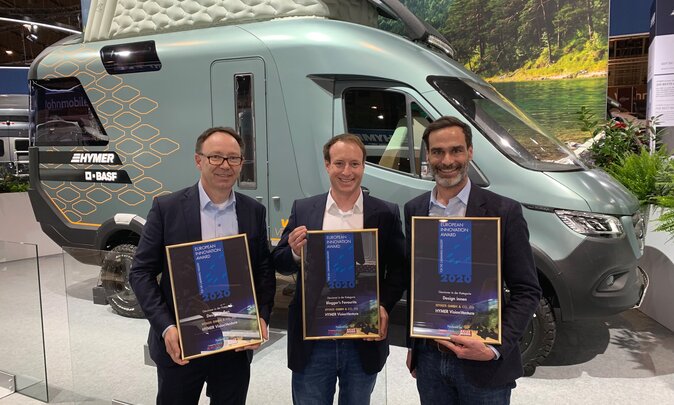 European Innovation Award 2020 für HYMER VisionVenture