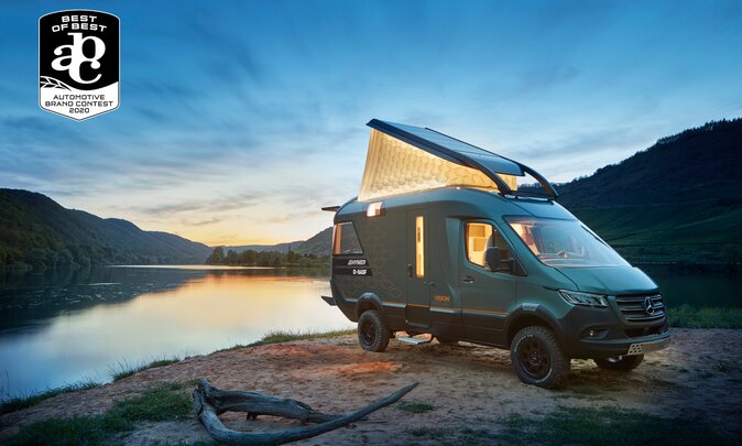 Press picture Automotive Brand Contest 2020 für Hymer VisionVenture