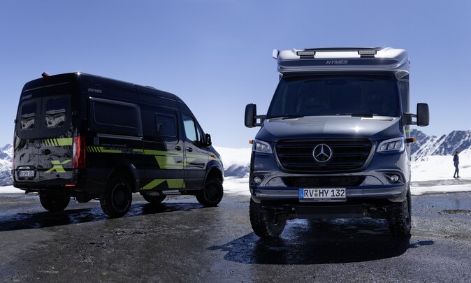 HYMER edition models "CrossOver"_KeyVisual