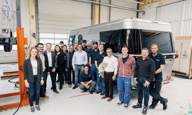 Pressebild | HYMER 100. Eriba Touring 820 geht in Produktion