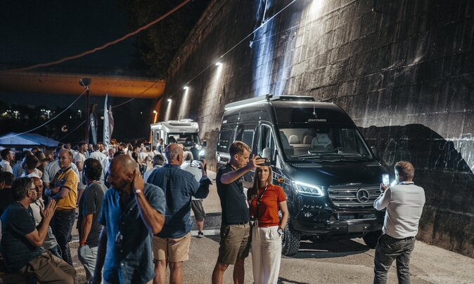 Pressebild | HYMER Händlertagung 2023 Fahrzeuge