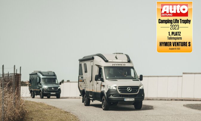 Press picture | HYMER Venture S Camping Life Trophy 2023