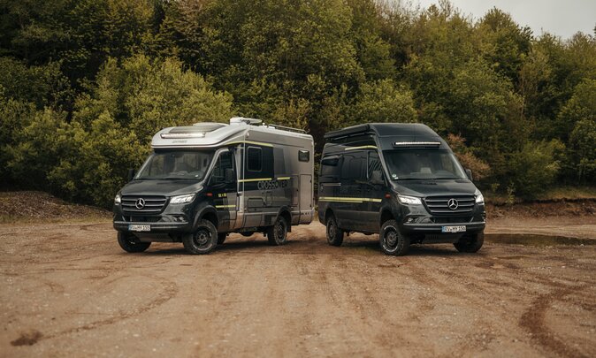 press picture | Hymer Grand Canyon S CrossOver and Hymer ML-T 570 CrossOver