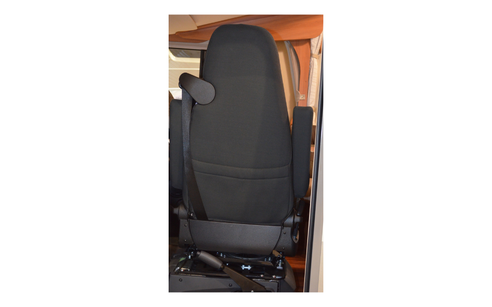 Sædeovertræk Fiat Original 2007-2014 graphite