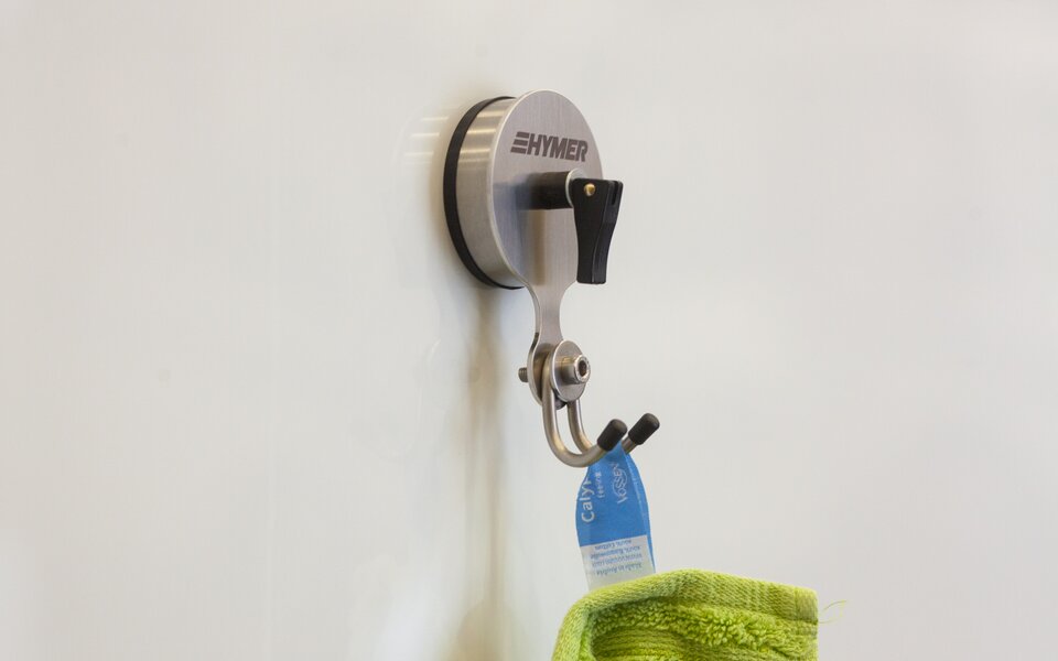 Mini supports à ventouse d´HYMER porte-serviettes