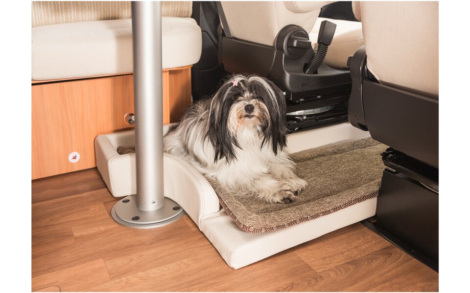 Dog bed incl. comfy cushion and lead; for Mercedes from 2019-23