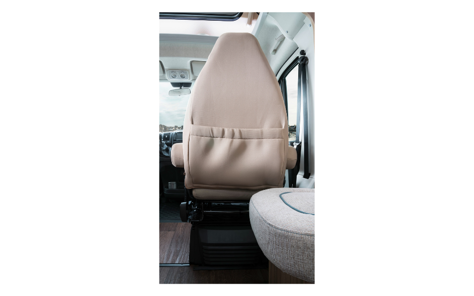 Protective covers, Fiat Captain Chair X290, 2015-2020, beige
