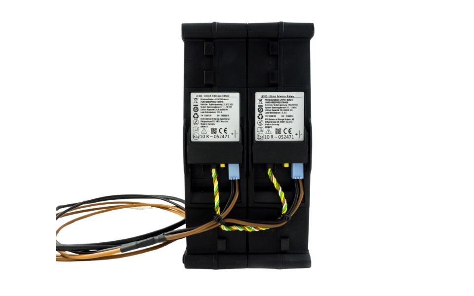 Slim batterijsysteem 2-blok 50 AH