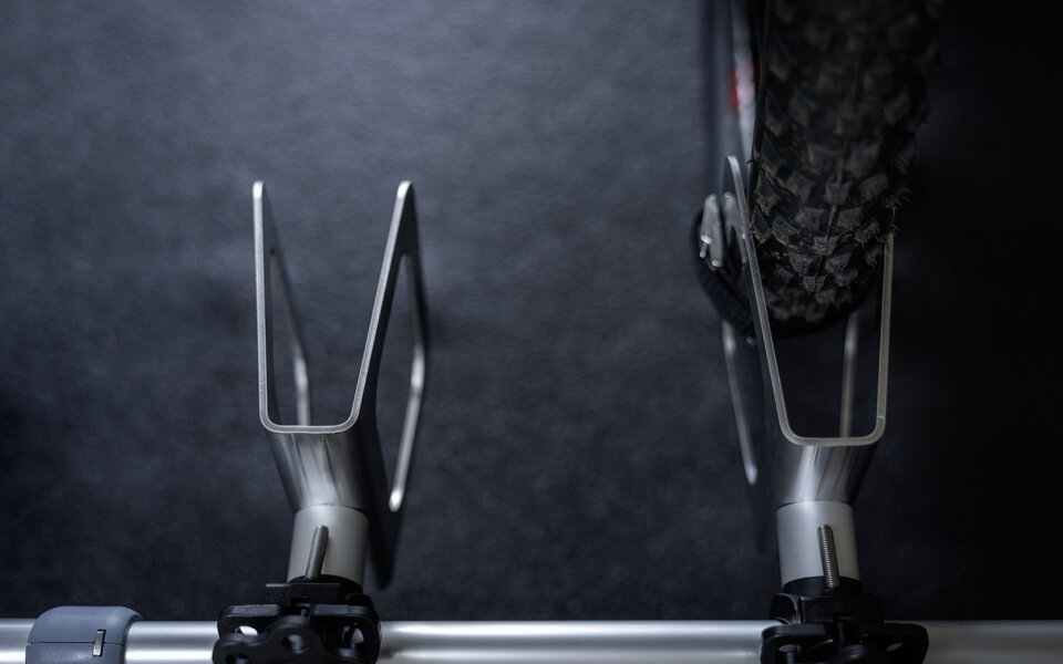 Bike Carrier for 2 Bicycles - Fiat version (vehicles WITH platform in the garage)