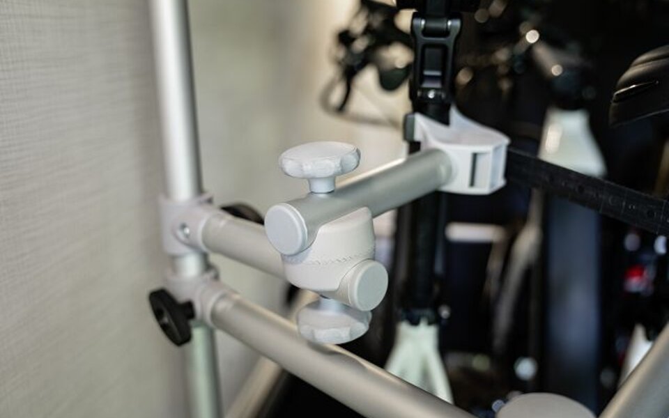 Bike Carrier for 2 Bicycles - Fiat version (vehicles WITH platform in the garage)