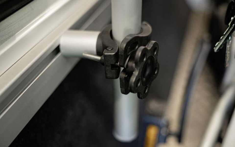 Bike Carrier for 2 Bicycles - Fiat version (vehicles WITH platform in the garage)