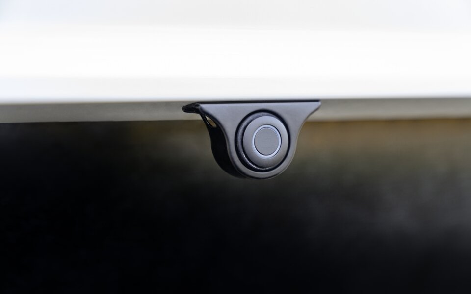 2 capteurs d'inversion pour pilot de parking (couleur argent)