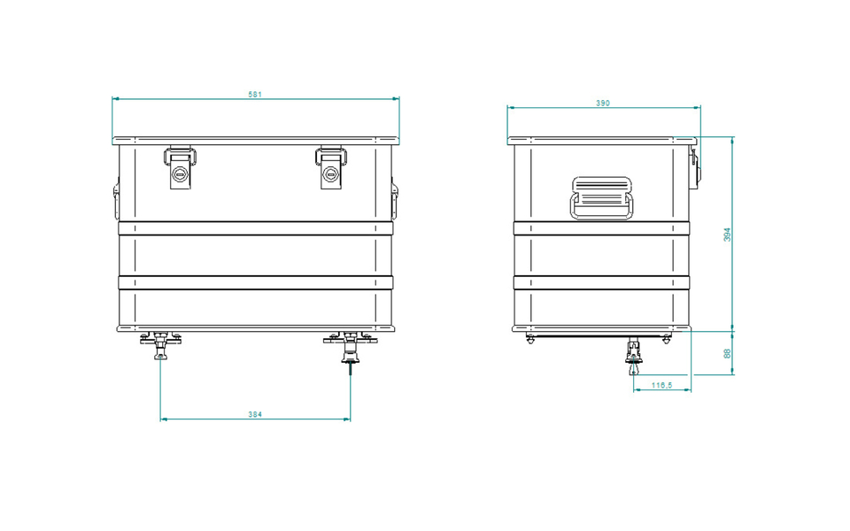 Backrack+ Kit Snap Box + Mini Rack
