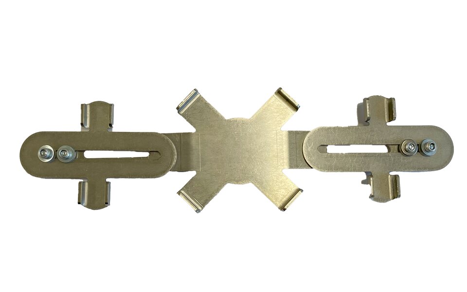 E-Gaslevel ståladapter for gassflasker av aluminium