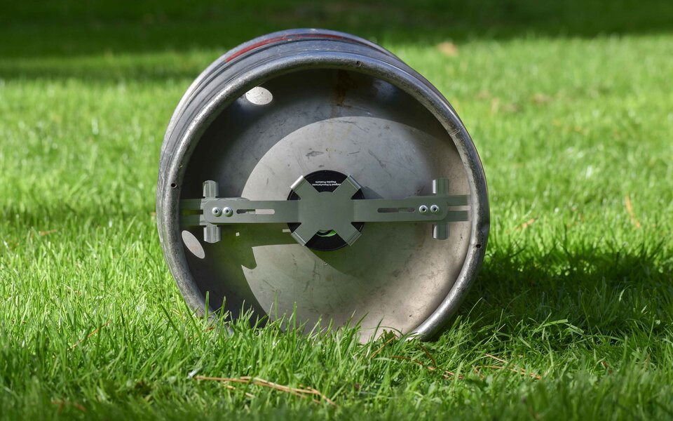 E-Gaslevel ståladapter for gassflasker av aluminium