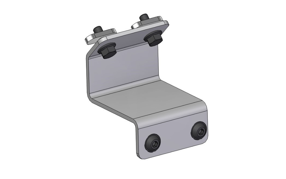 Bracket for storage wall 20mm (no step)
