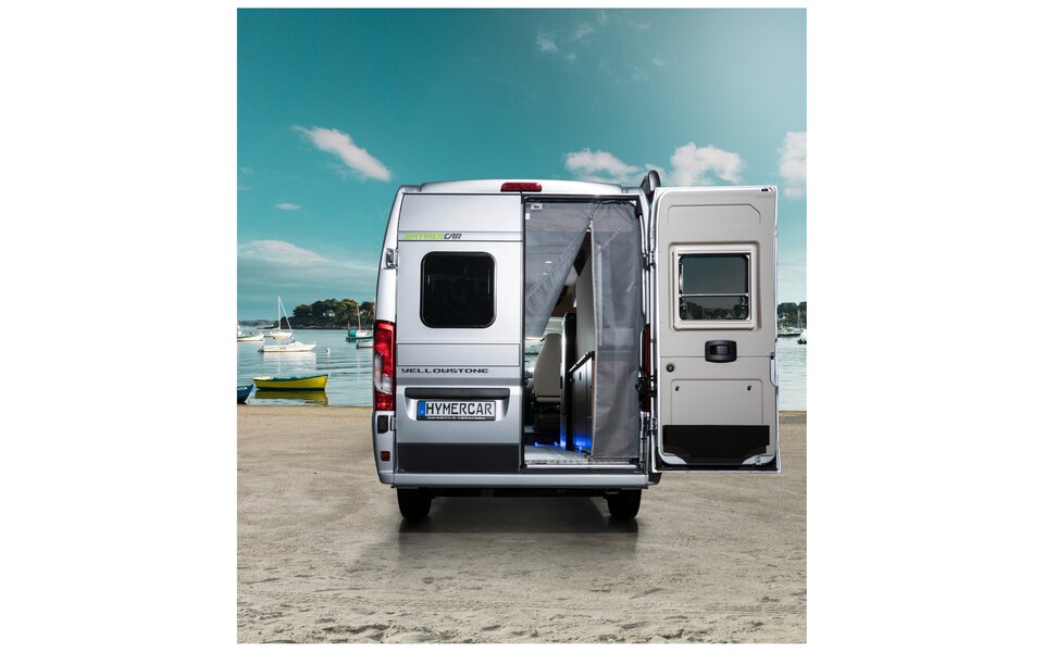 Klamboe voor achterdeuren voor HYMERCAR Fiat