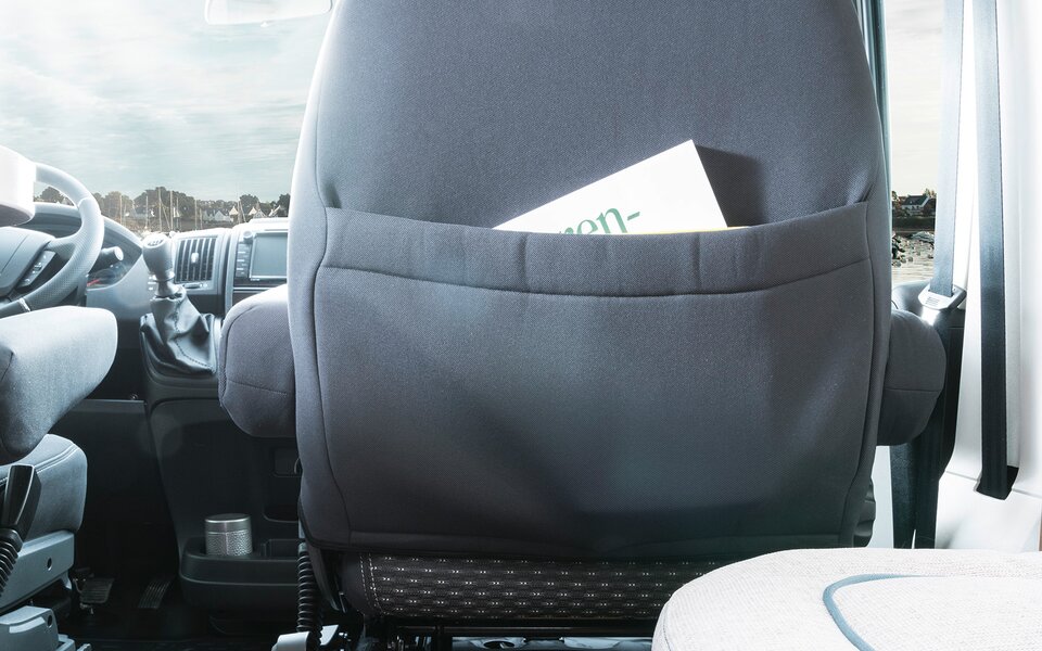 Sædeovertræk Fiat Captain Chair X290, 2015-2019 graphite
