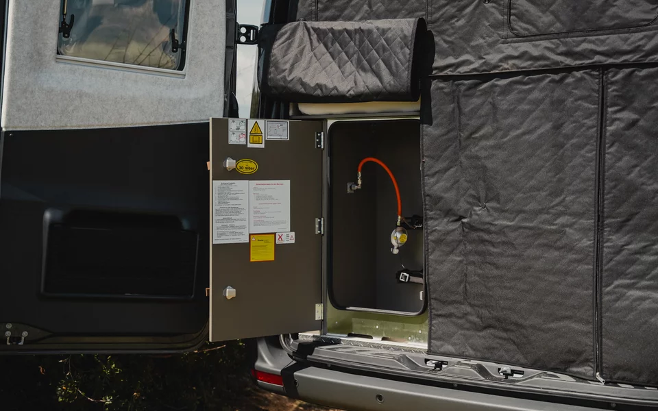Folding thermal insulation for rear doors Mercedes Sprinter