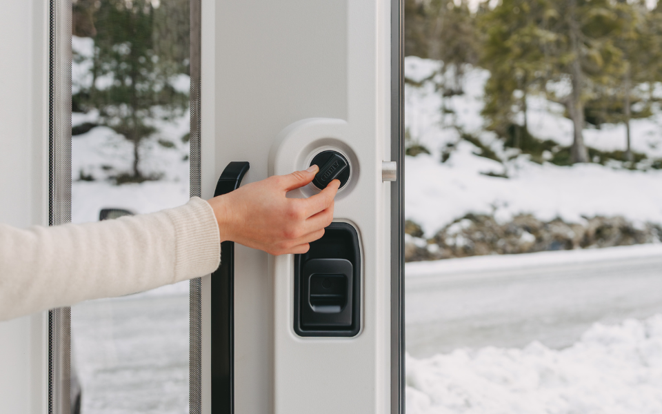 Retrofit package 1 x security lock