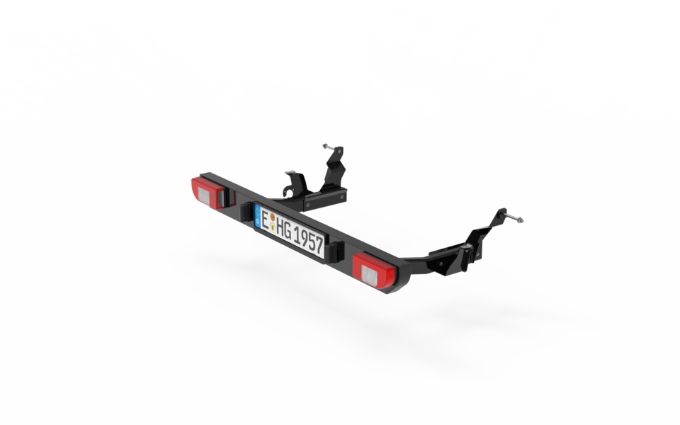 Number and light Bar Mercedes