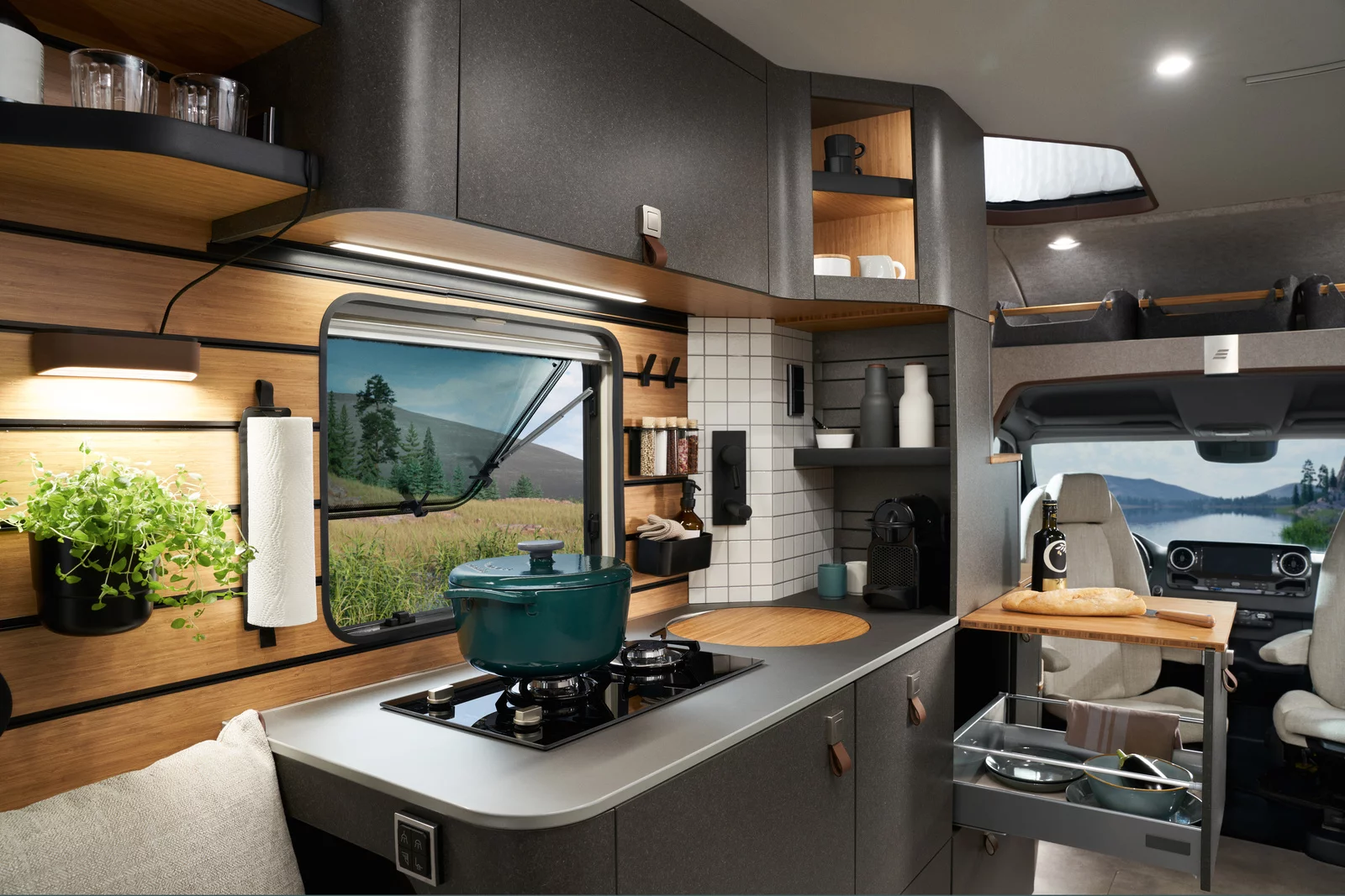 Mercedes Rv Interior Mercedes Sprinter Met Vast Bed 4 Personen