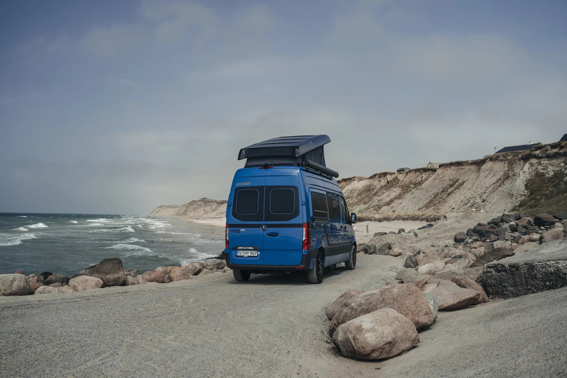 HYMER Free S Blue Evolution edition at a glance