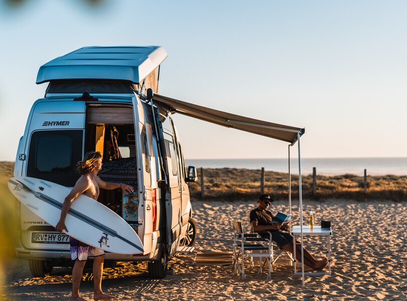 Hymer Travel Stories Travel With Camper Van In France