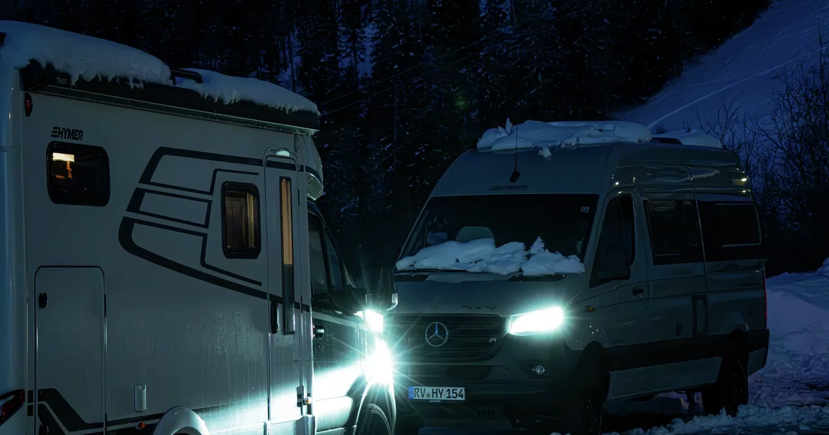 Een winteravontuur met de Hymer door de Alpen | Hymer-reisverslagen